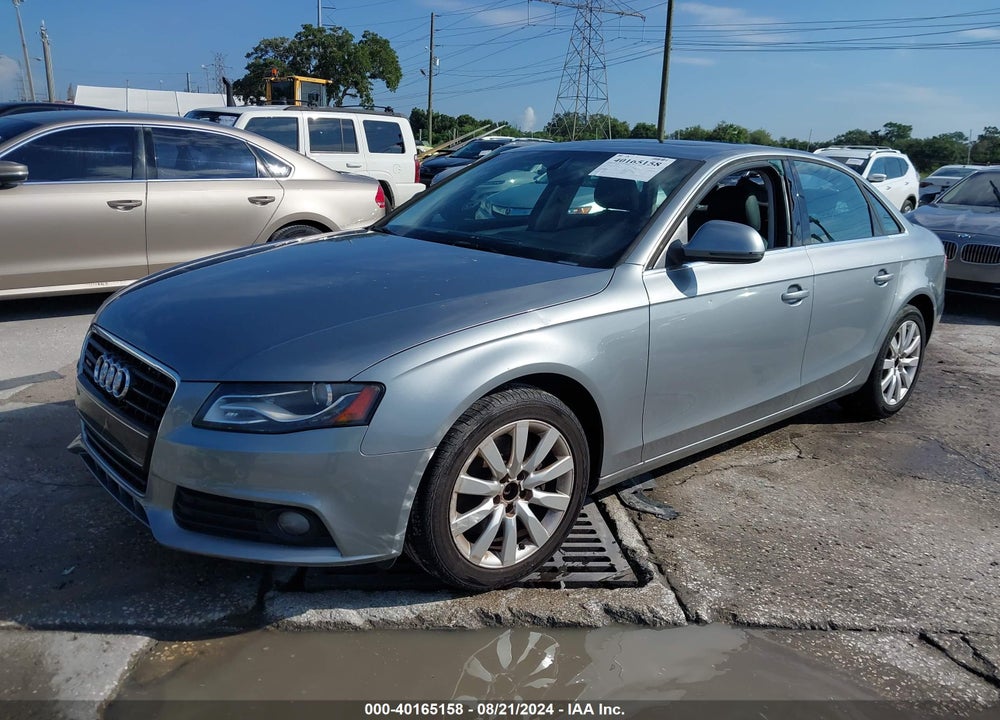 2009 AUDI A4 3.2 PREMIUM PLUS VIN: WAULK78K39N047512