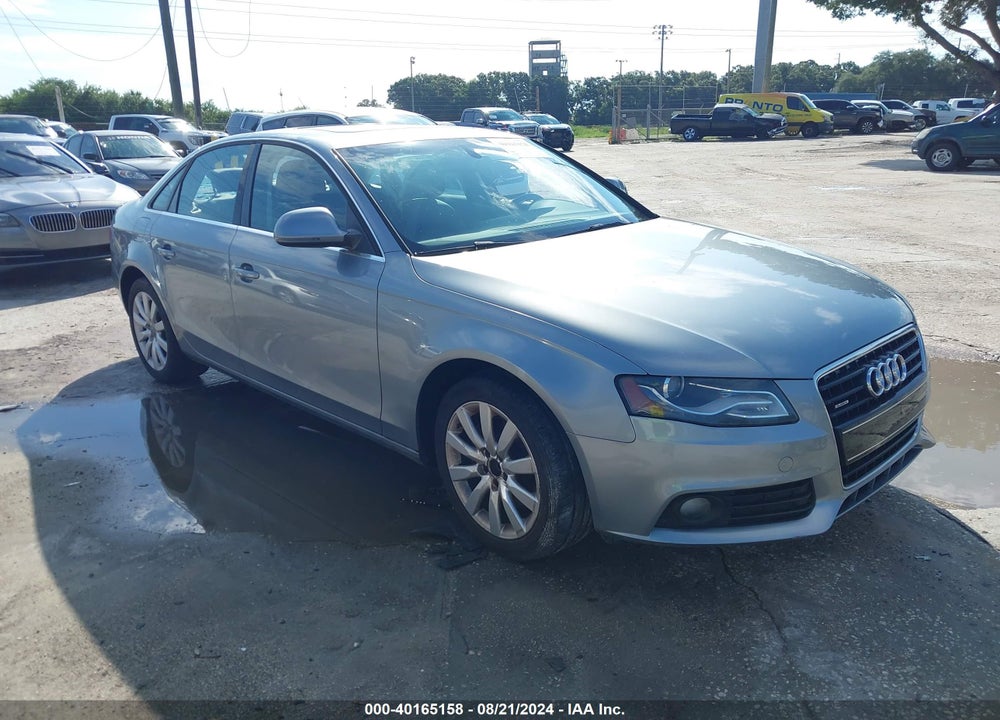 2009 AUDI A4 3.2 PREMIUM PLUS VIN: WAULK78K39N047512