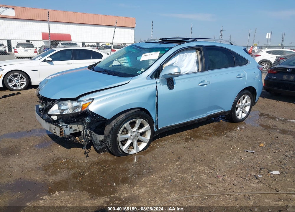 2010 LEXUS RX 350 VIN: 2T2ZK1BA8AC012395