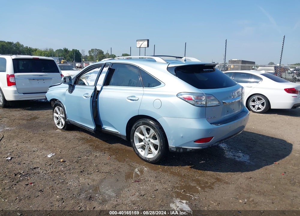 2010 LEXUS RX 350 VIN: 2T2ZK1BA8AC012395