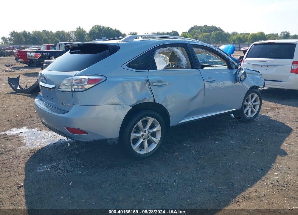 2010 LEXUS RX 350 VIN: 2T2ZK1BA8AC012395