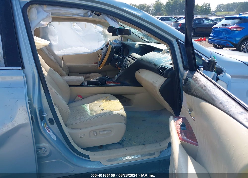 2010 LEXUS RX 350 VIN: 2T2ZK1BA8AC012395