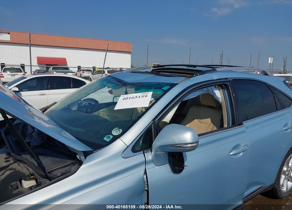 2010 LEXUS RX 350 VIN: 2T2ZK1BA8AC012395