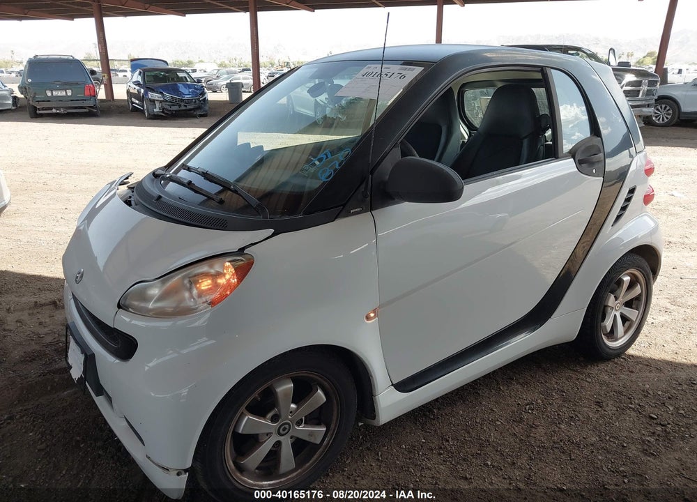 2012 SMART FORTWO PASSION/PURE VIN: WMEEJ3BA0CK550416