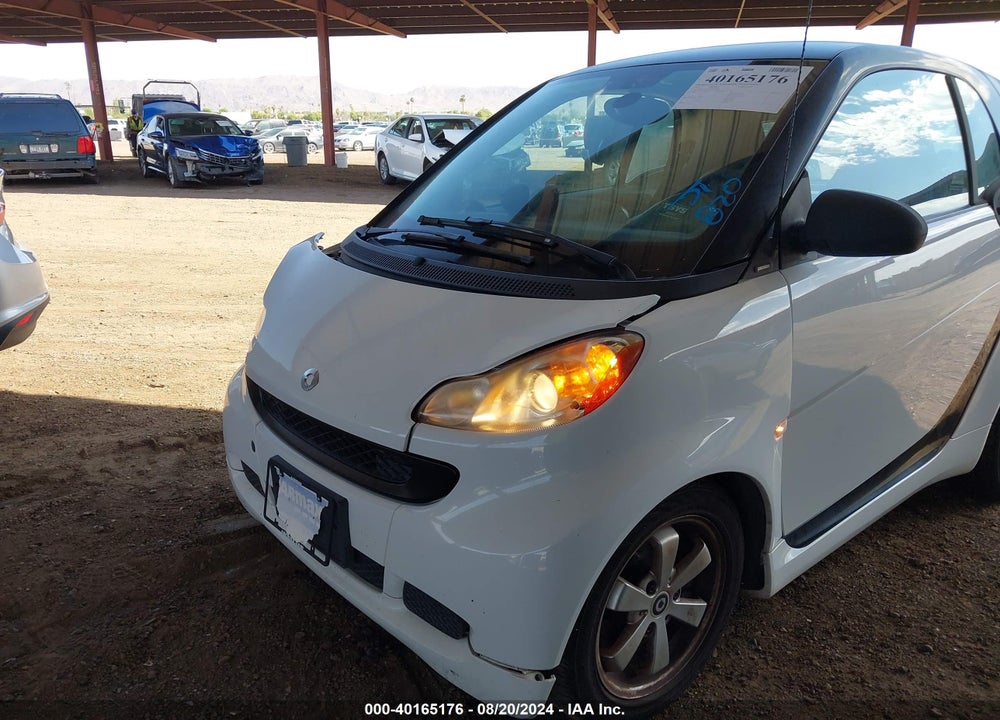 2012 SMART FORTWO PASSION/PURE VIN: WMEEJ3BA0CK550416