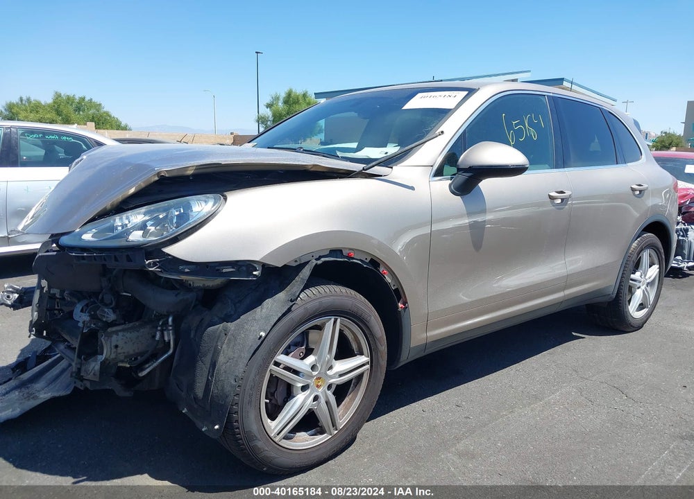 2016 PORSCHE CAYENNE VIN: WP1AA2A22GLA04295