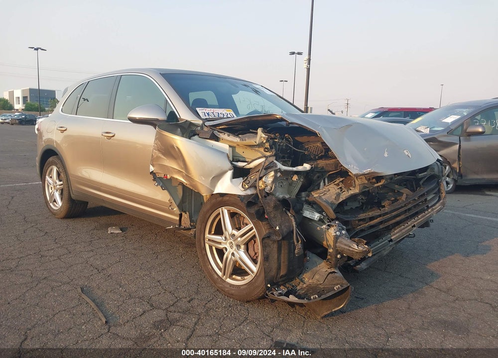 2016 PORSCHE CAYENNE VIN: WP1AA2A22GLA04295