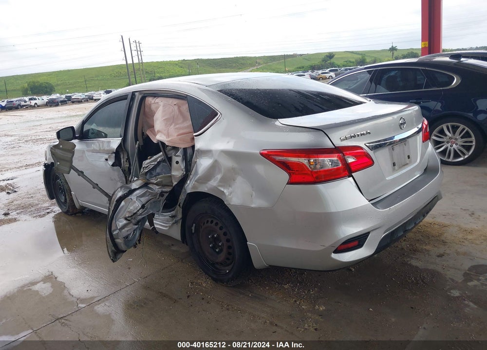 2017 NISSAN SENTRA S VIN: 3N1AB7AP9HY268620