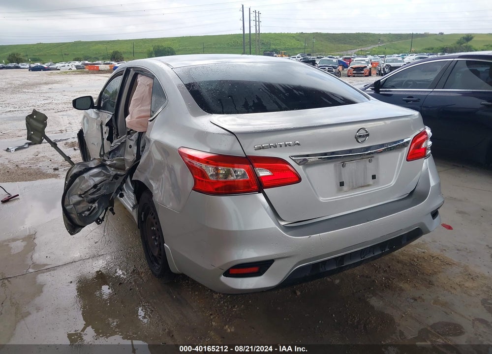2017 NISSAN SENTRA S VIN: 3N1AB7AP9HY268620