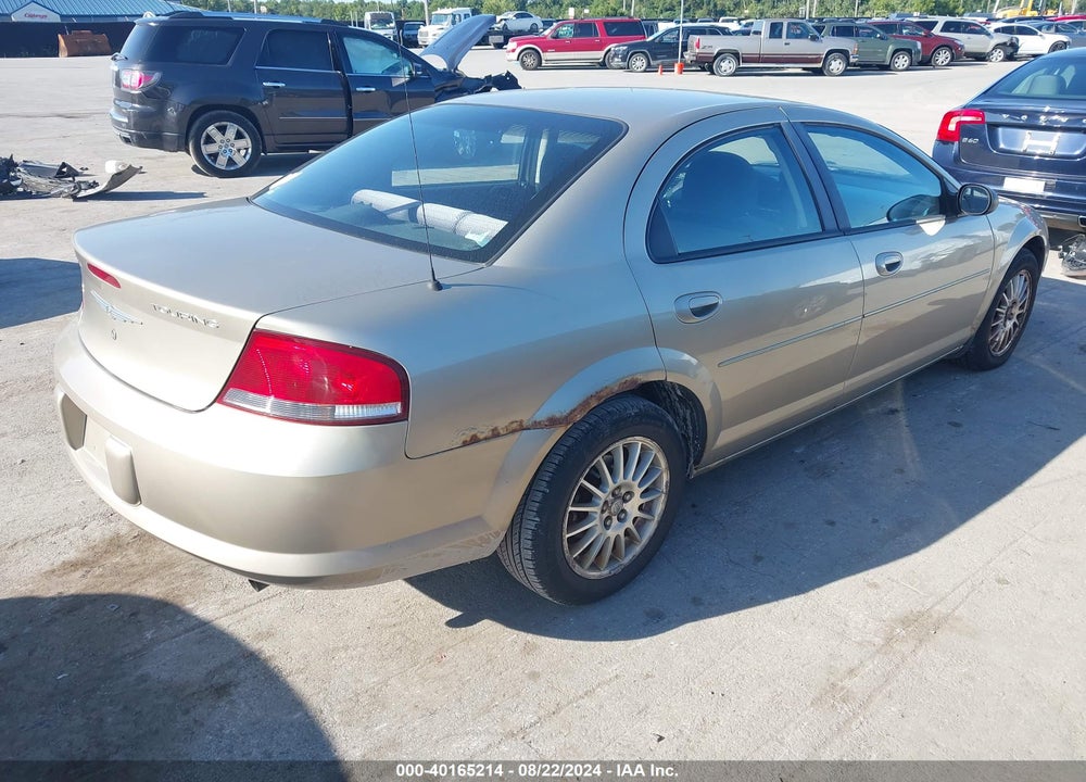 2004 CHRYSLER SEBRING LXI VIN: 1C3EL56R94N391985