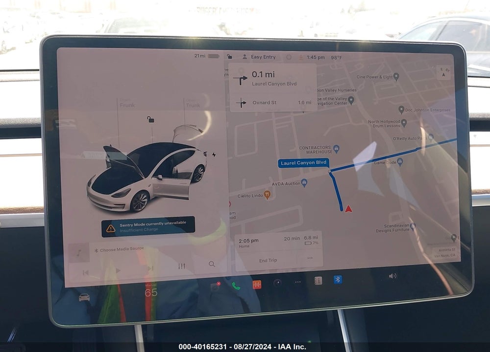 2020 TESLA MODEL 3 STANDARD RANGE PLUS REAR-WHEEL DRIVE/STANDARD RANGE REAR-WHEEL DRIVE VIN: 5YJ3E1EA2LF661623