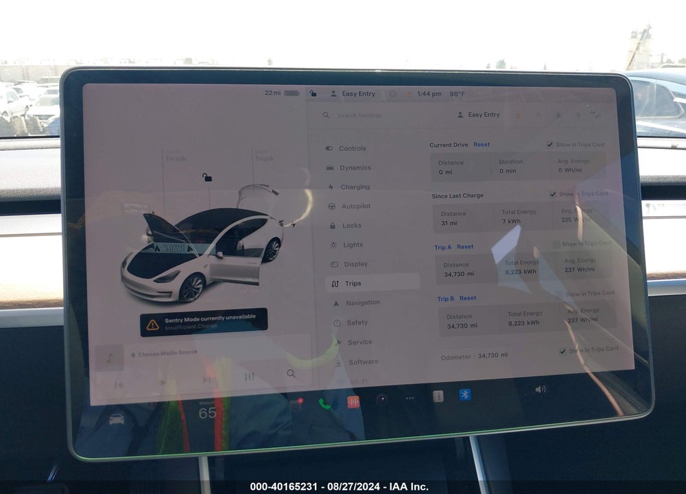 2020 TESLA MODEL 3 STANDARD RANGE PLUS REAR-WHEEL DRIVE/STANDARD RANGE REAR-WHEEL DRIVE VIN: 5YJ3E1EA2LF661623
