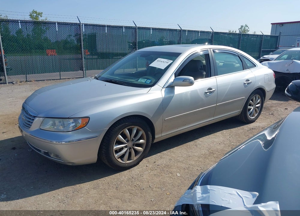 2008 HYUNDAI AZERA LIMITED VIN: KMHFC46F78A265391