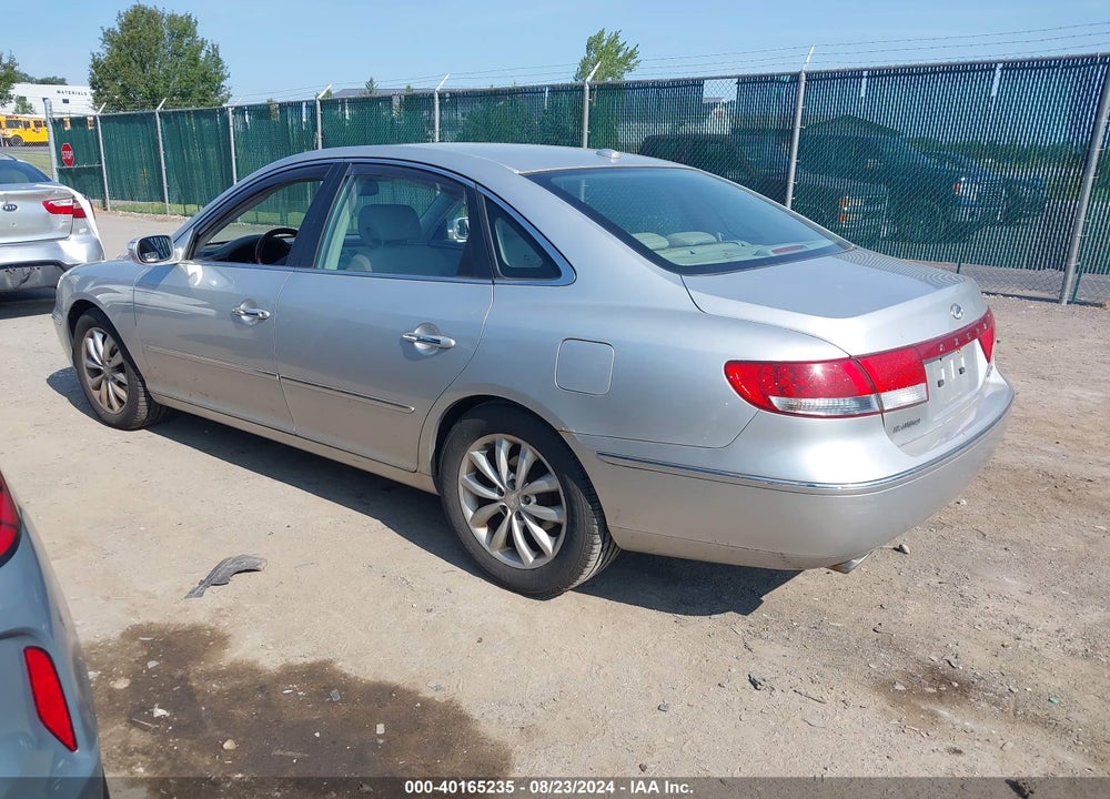 2008 HYUNDAI AZERA LIMITED VIN: KMHFC46F78A265391