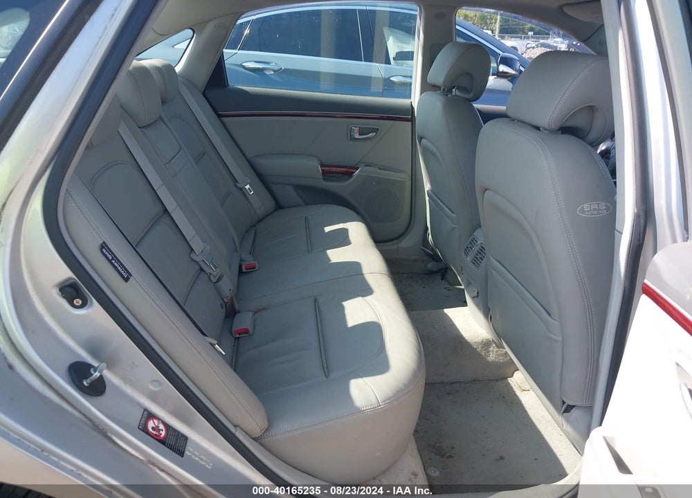 2008 HYUNDAI AZERA LIMITED VIN: KMHFC46F78A265391
