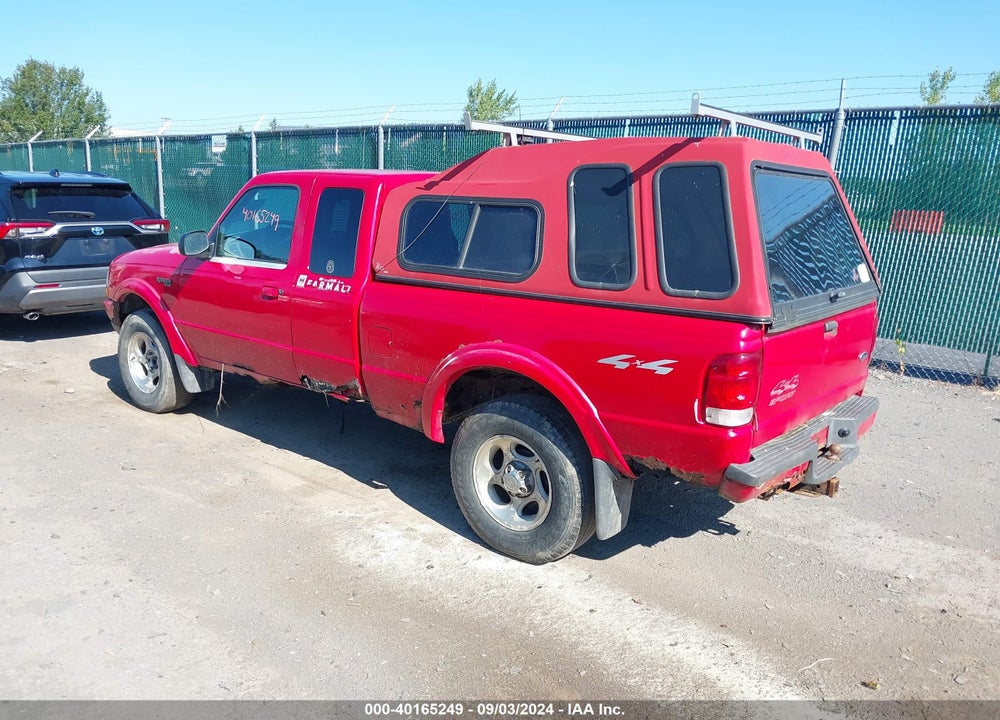 2000 FORD RANGER XLT VIN: 1FTZR15X9YTB20110