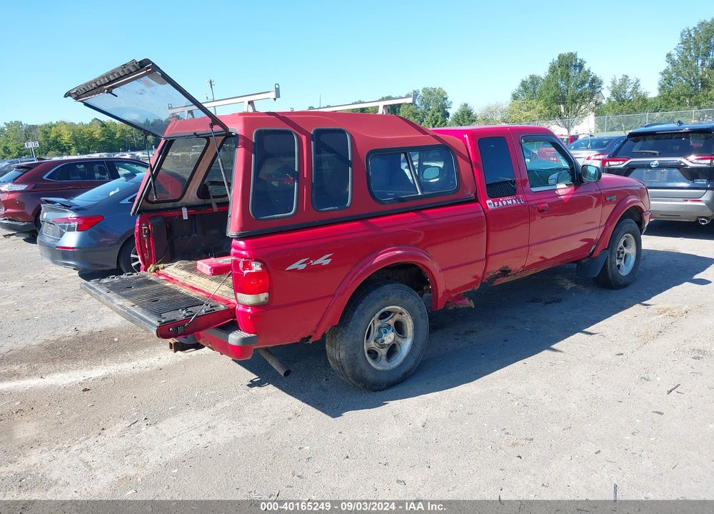 2000 FORD RANGER XLT VIN: 1FTZR15X9YTB20110
