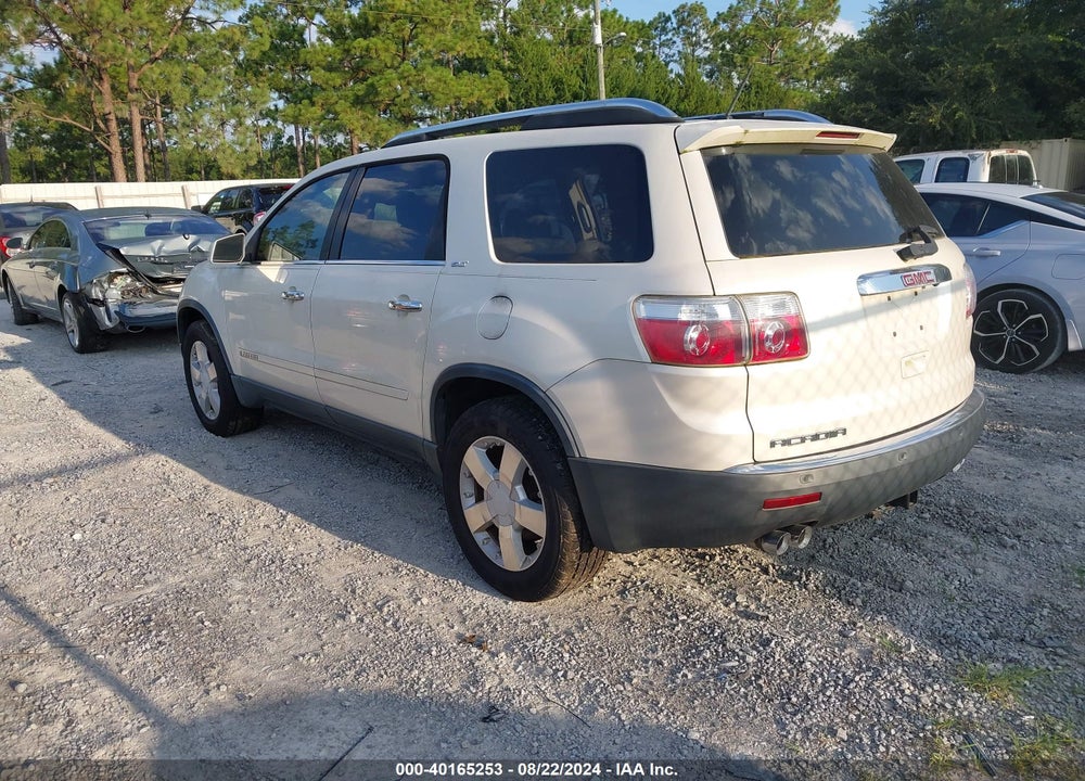 2008 GMC ACADIA SLT-2 VIN: 1GKER33788J130804
