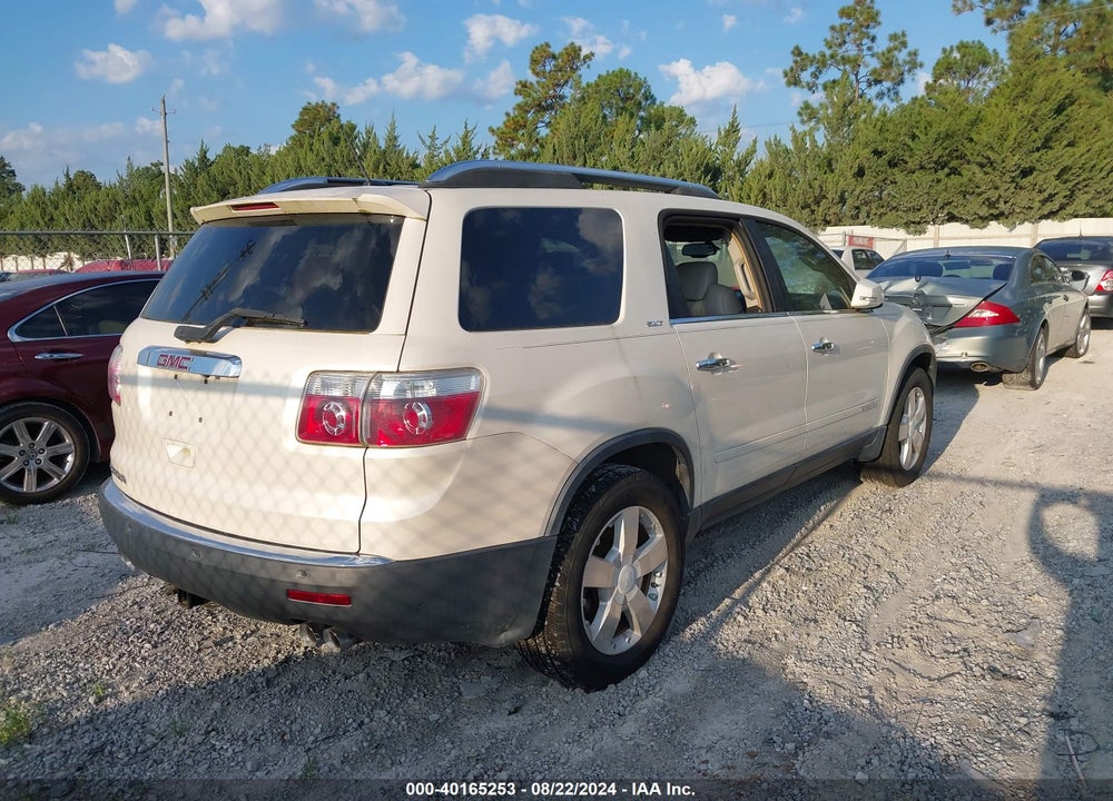 2008 GMC ACADIA SLT-2 VIN: 1GKER33788J130804