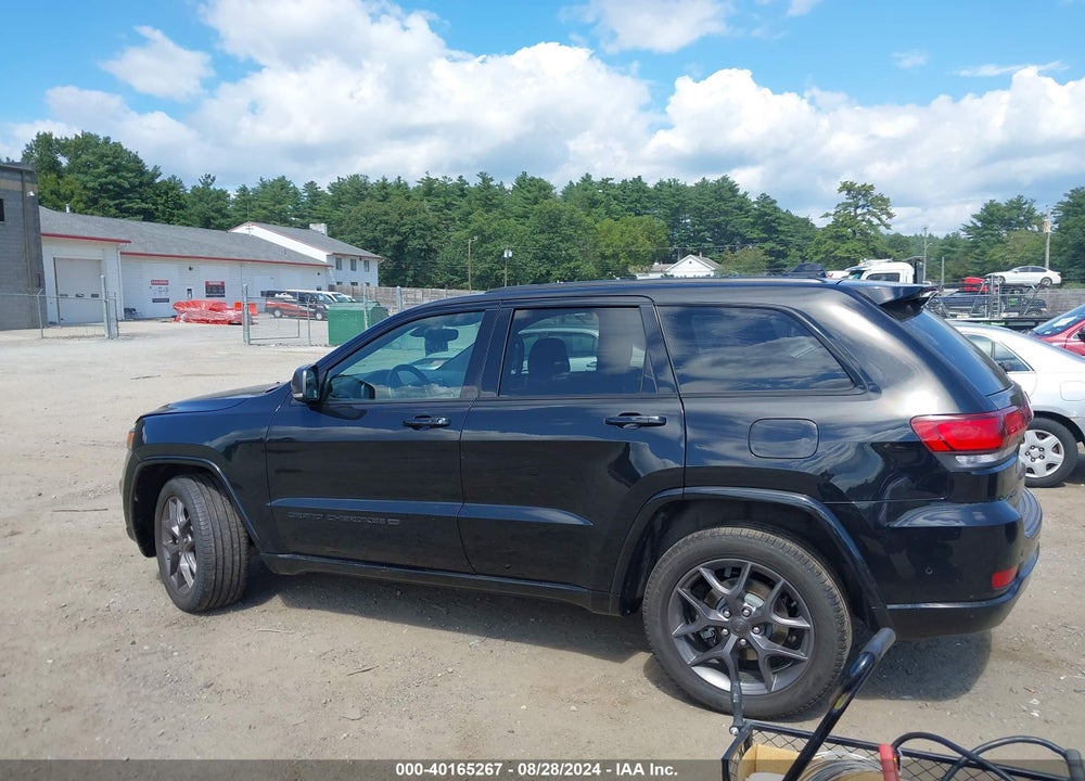 2021 JEEP GRAND CHEROKEE 80TH ANNIVERSARY 4X4 VIN: 1C4RJFBG8MC525829