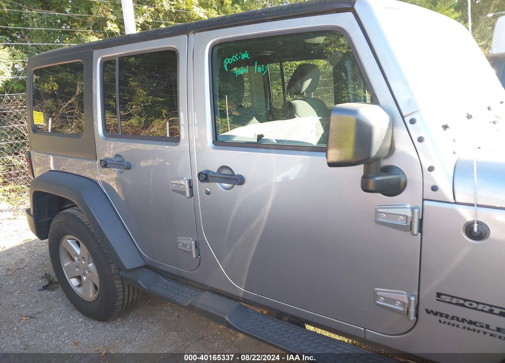 2017 ANGLER JEEP WR UNLIMITED SPORT 4X4 VIN: 1C4BJWDG3HL656557
