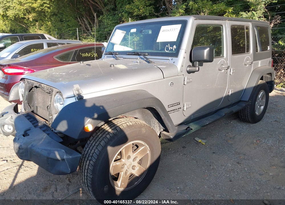 2017 ANGLER JEEP WR UNLIMITED SPORT 4X4 VIN: 1C4BJWDG3HL656557