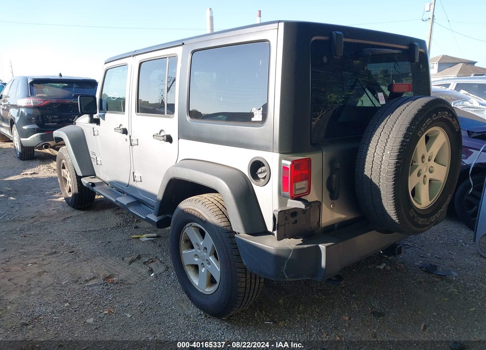 2017 ANGLER JEEP WR UNLIMITED SPORT 4X4 VIN: 1C4BJWDG3HL656557