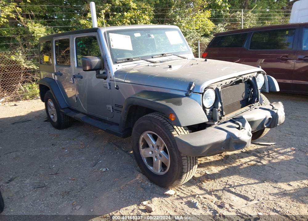 2017 ANGLER JEEP WR UNLIMITED SPORT 4X4 VIN: 1C4BJWDG3HL656557