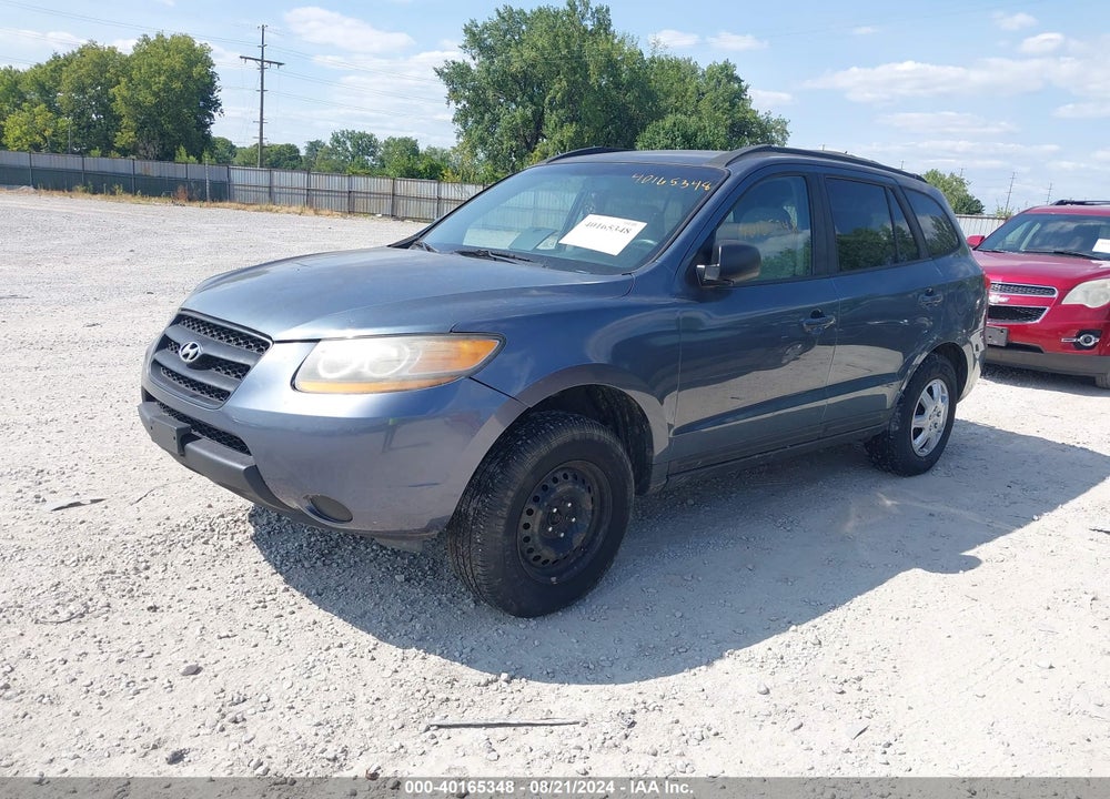 2009 HYUNDAI SANTA FE GLS VIN: 5NMSG73D19H267835