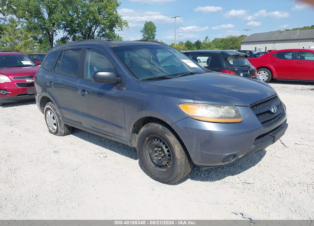 2009 HYUNDAI SANTA FE GLS VIN: 5NMSG73D19H267835