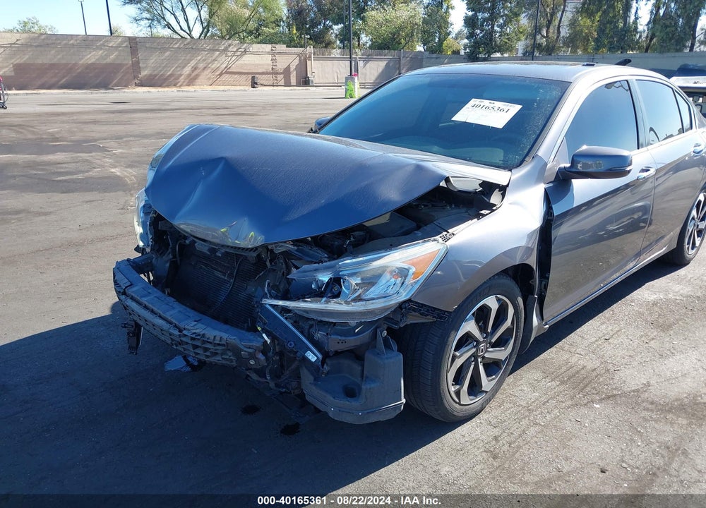 2016 HONDA ACCORD EX VIN: 1HGCR2F76GA162627
