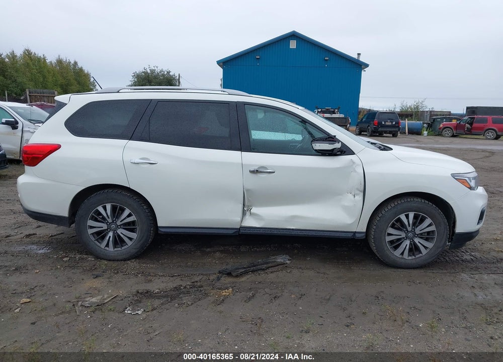2017 NISSAN PATHFINDER SV VIN: 5N1DR2MM2HC658358