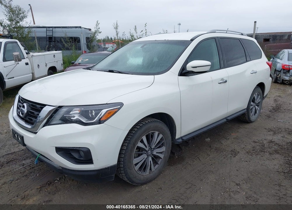 2017 NISSAN PATHFINDER SV VIN: 5N1DR2MM2HC658358