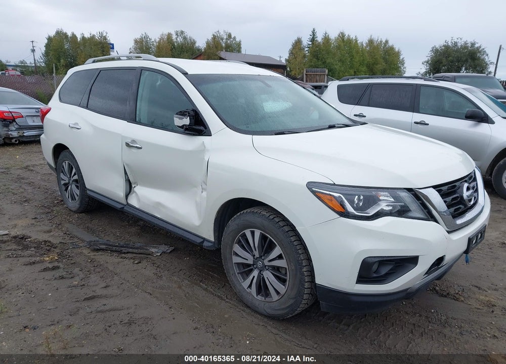 2017 NISSAN PATHFINDER SV VIN: 5N1DR2MM2HC658358