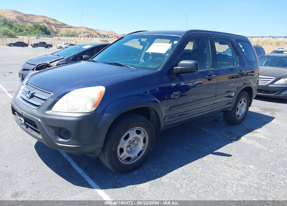 2006 HONDA CR-V LX VIN: JHLRD78596C062558