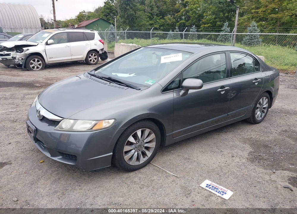 2010 HONDA CIVIC EX-L VIN: 2HGFA1F98AH308714