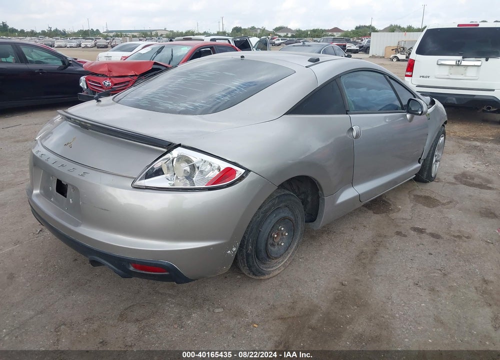 2009 MITSUBISHI ECLIPSE GS VIN: 4A3AK24F09E043436