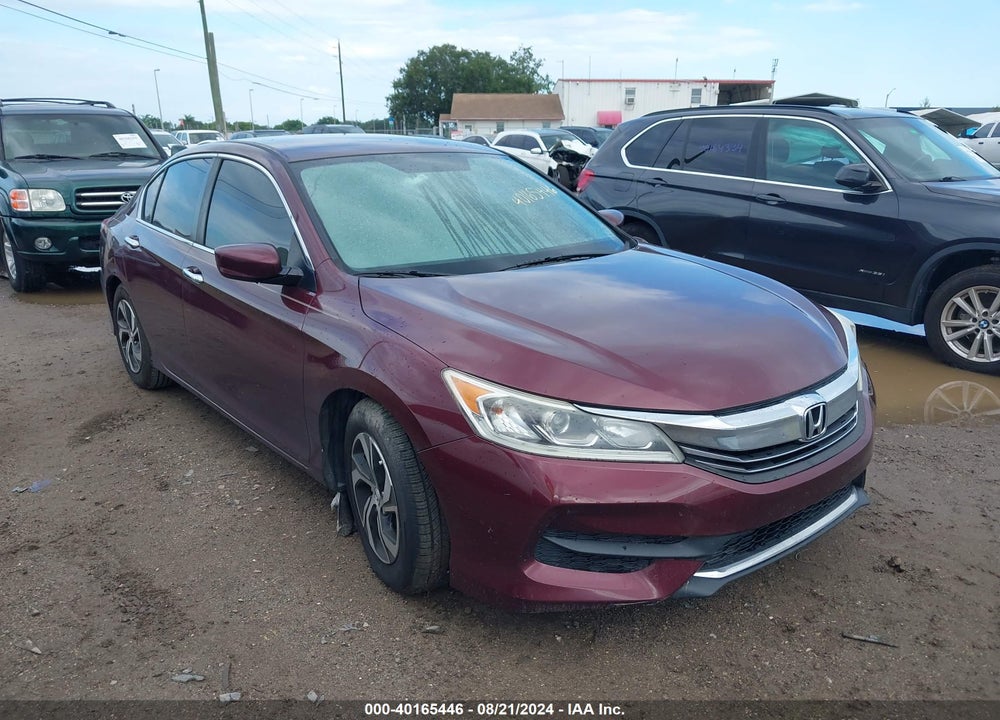 2016 HONDA ACCORD LX VIN: 1HGCR2F32GA216082