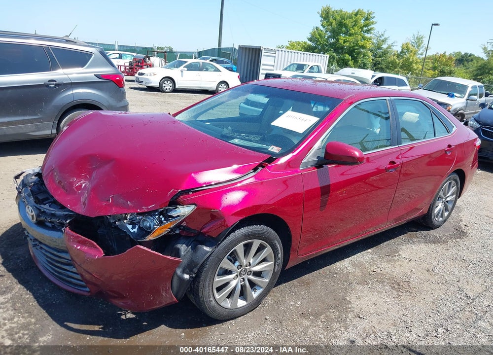 2016 TOYOTA CAMRY XLE VIN: 4T1BF1FK1GU592707
