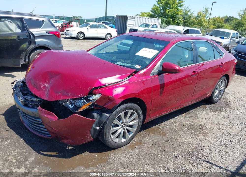 2016 TOYOTA CAMRY XLE VIN: 4T1BF1FK1GU592707