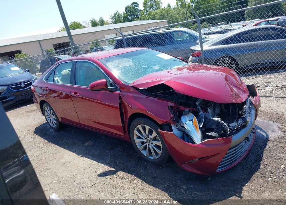2016 TOYOTA CAMRY XLE VIN: 4T1BF1FK1GU592707