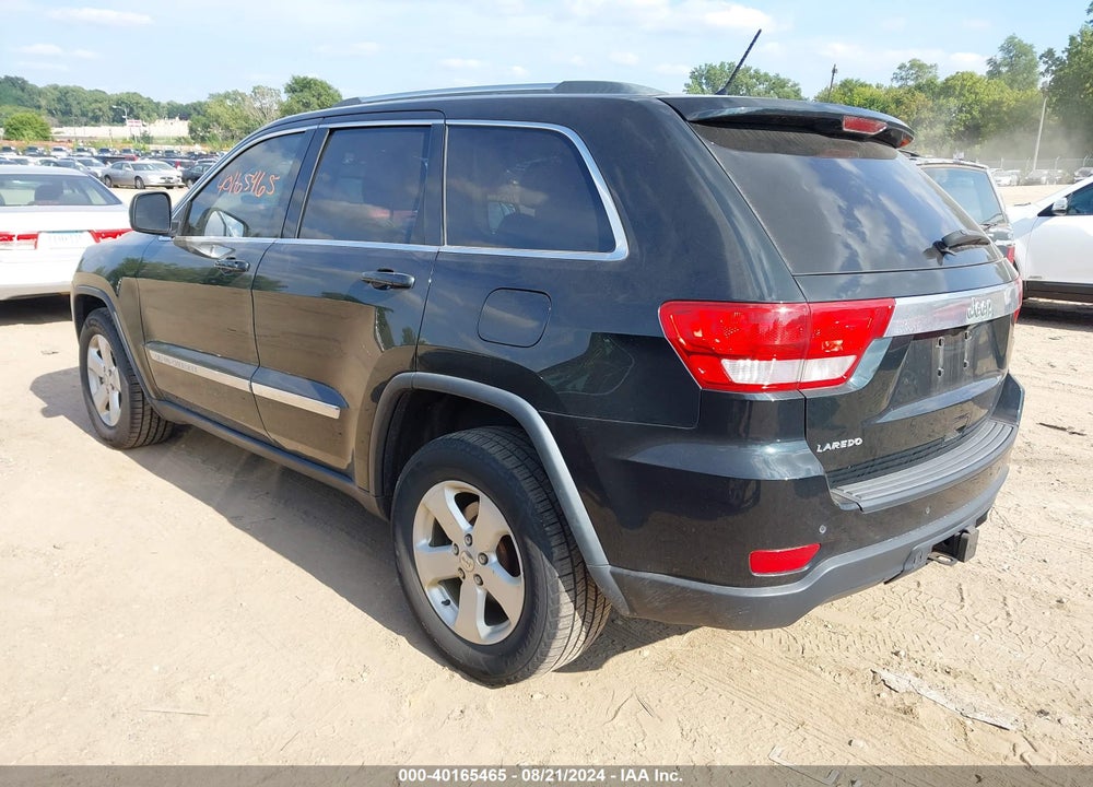 2012 JEEP GRAND CHEROKEE LAREDO VIN: 1C4RJEAGXCC305442