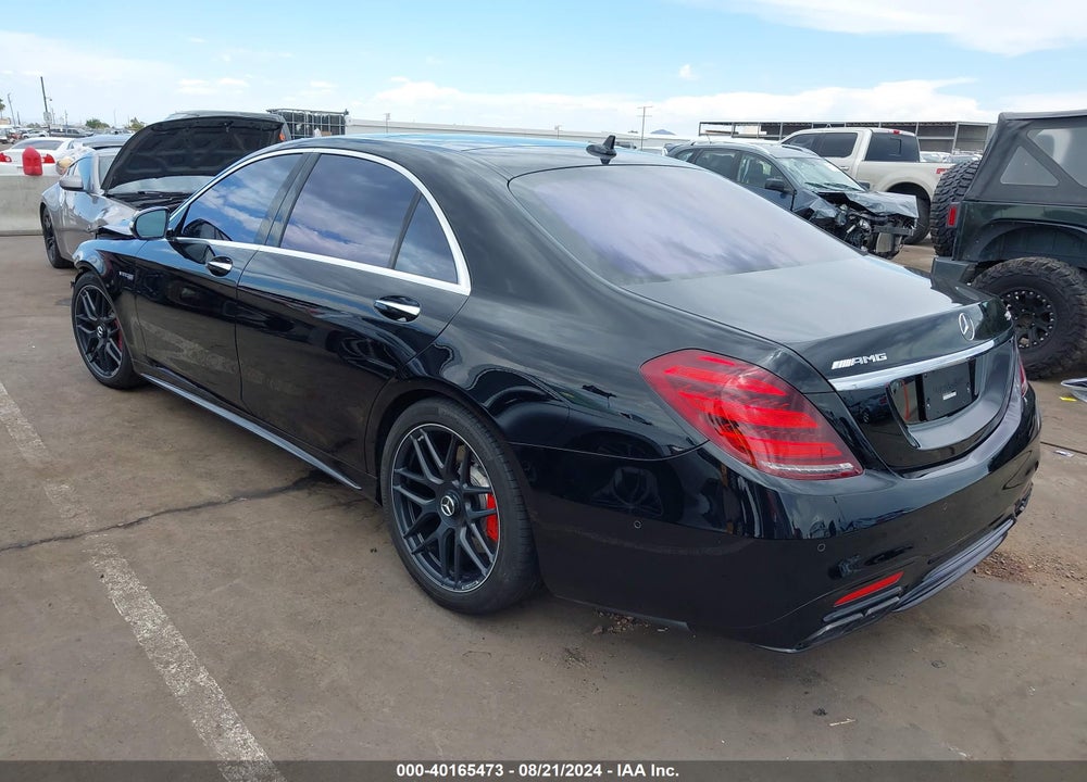 2020 MERCEDES-BENZ AMG S 63 4MATIC VIN: WDDUG8JBXLA514986