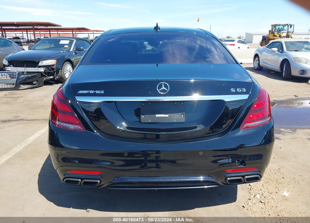 2020 MERCEDES-BENZ AMG S 63 4MATIC VIN: WDDUG8JBXLA514986