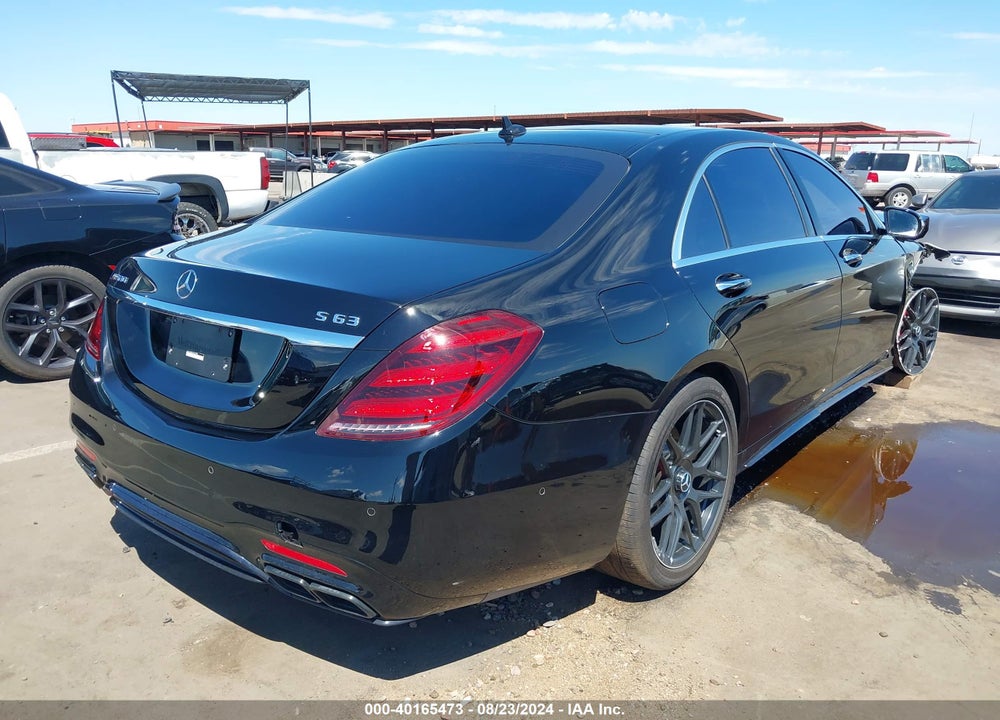 2020 MERCEDES-BENZ AMG S 63 4MATIC VIN: WDDUG8JBXLA514986