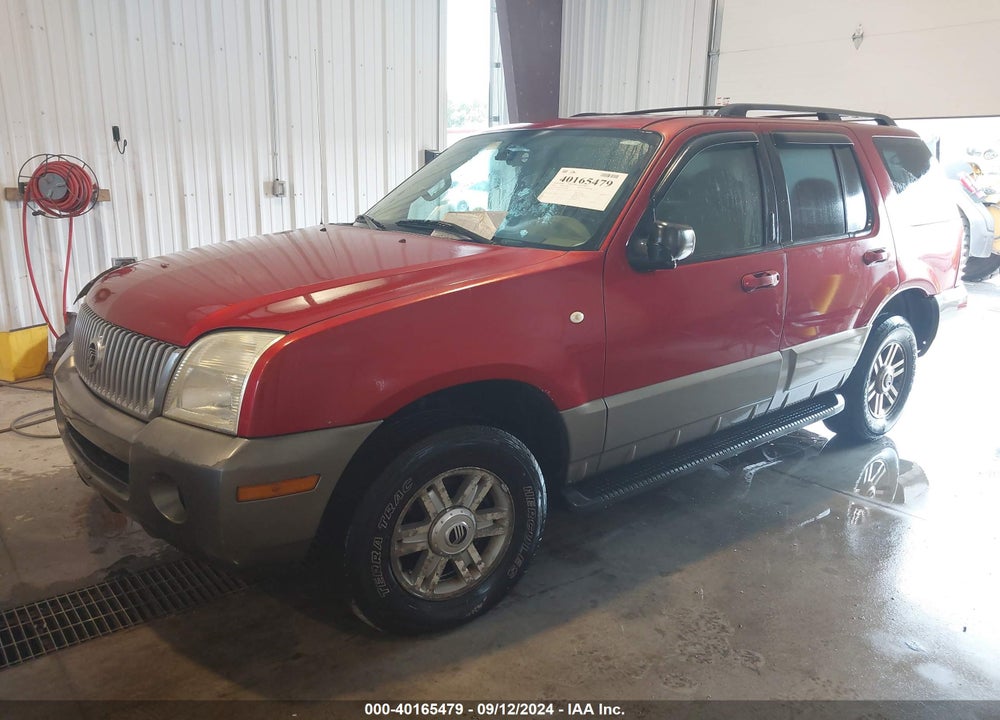 2003 MERCURY MOUNTAINEER VIN: 4M2ZU86WX3UJ20000