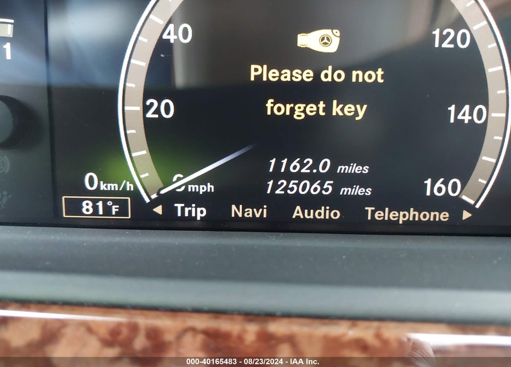 2009 MERCEDES-BENZ S 550 4MATIC VIN: WDDNG86X09A268919