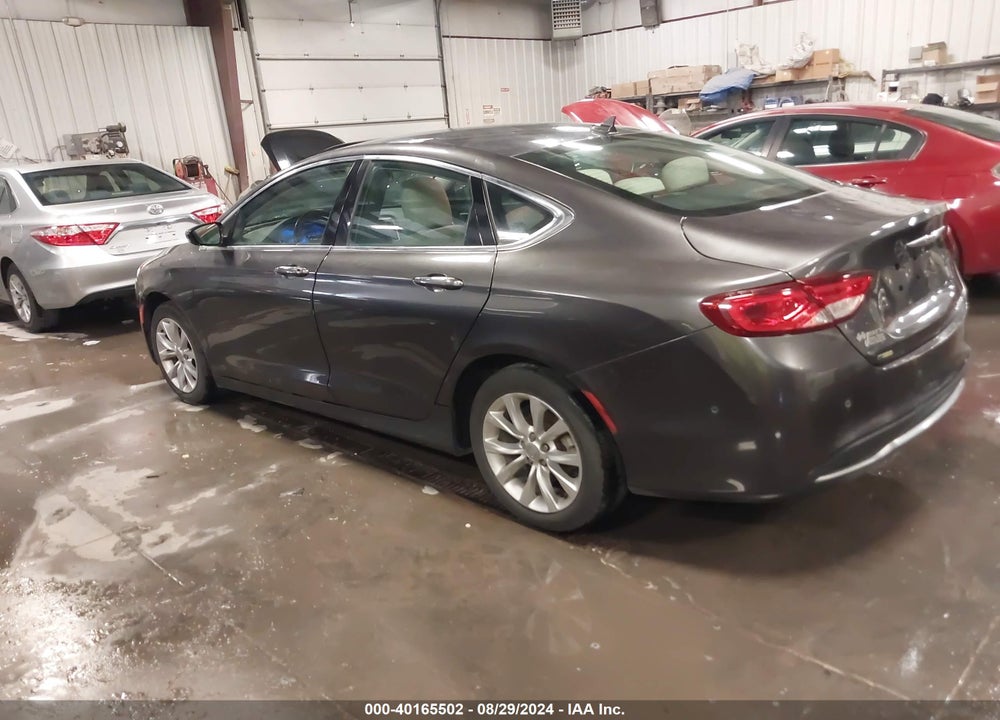 2015 CHRYSLER 200 C VIN: 1C3CCCCB7FN757674