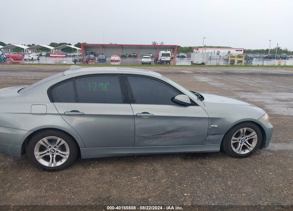 2008 BMW 328I VIN: WBAVA37568NL54574