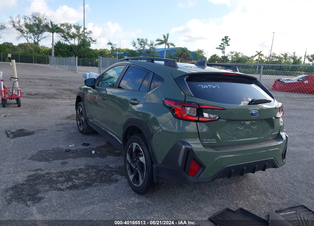 2024 SUBARU CROSSTREK LIMITED VIN: 4S4GUHN63R3766567